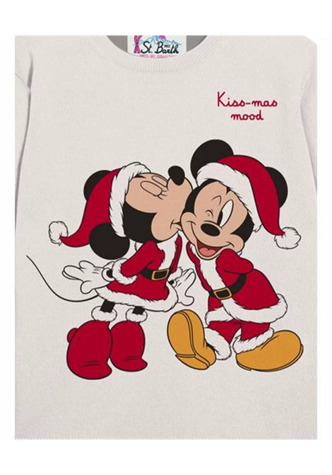 Pull Bambina con stampa SAINT BARTH | PRC0001 PRINCESS02046G KISSMASS MOOD 10 EMB